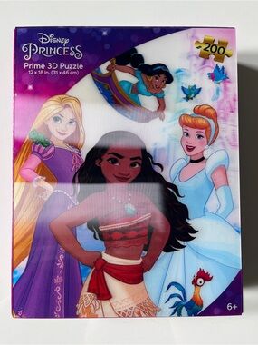 Disney Princess Prime 3D Lenticular Puzzle - Brand New Sealed Condition